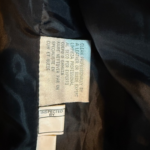 Paris Sport Club Vintage Leather Shell Vest - Picture 2 of 7